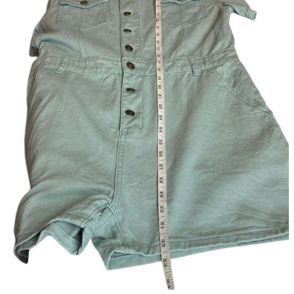 NEW Lioness Women Khaki Romper Green Short Sleeve XL
